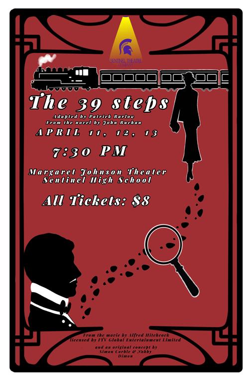 Spring Performance of "The 39 Steps"